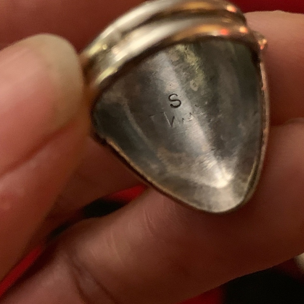 Native 4 Stone Turquoise Ring - image 6